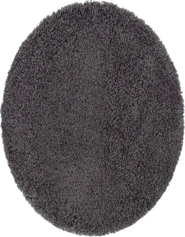 Detail image of 3' x 3' Solid Shag Round Rug