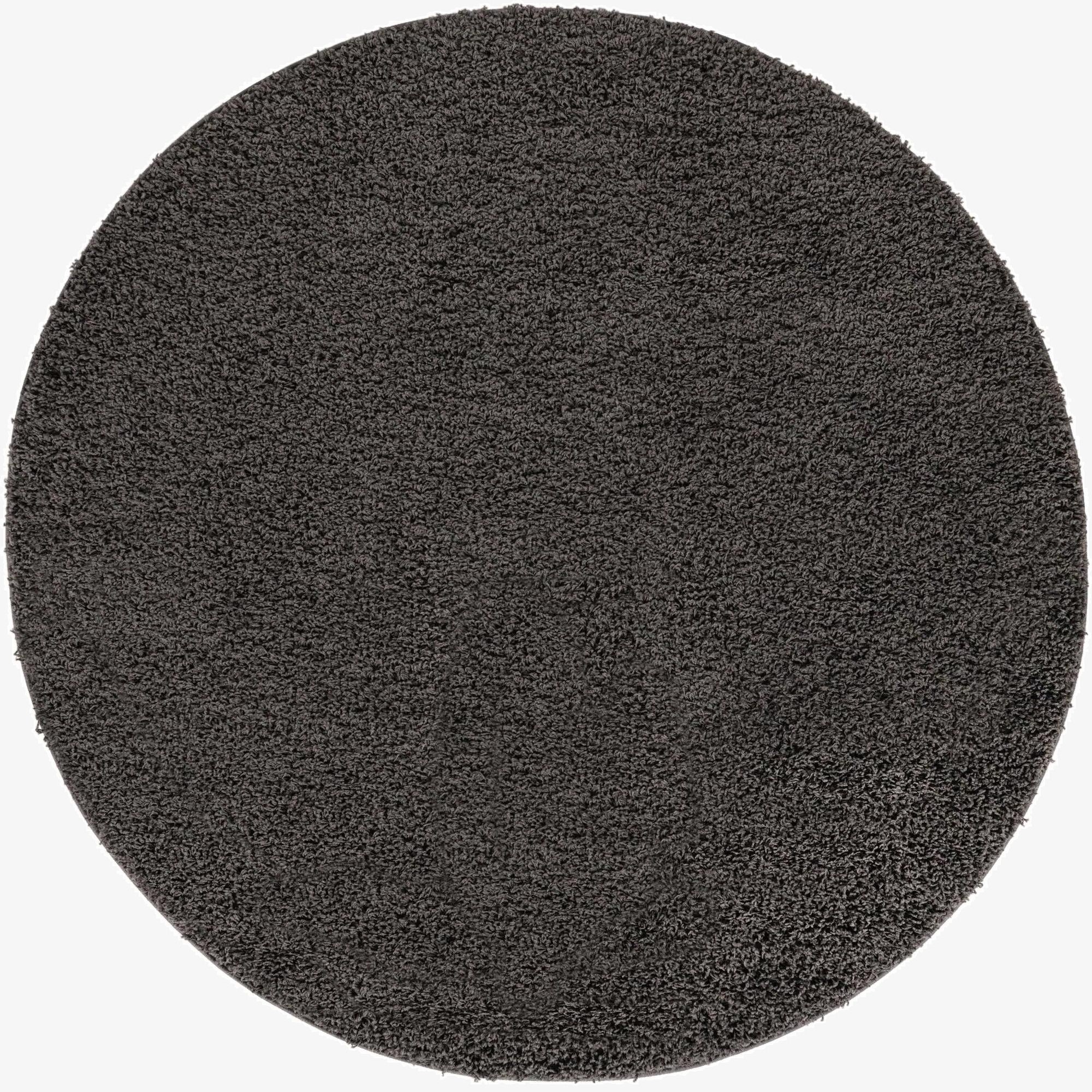 Primary image 7' 10 x 7' 10 Solid Shag Round Rug