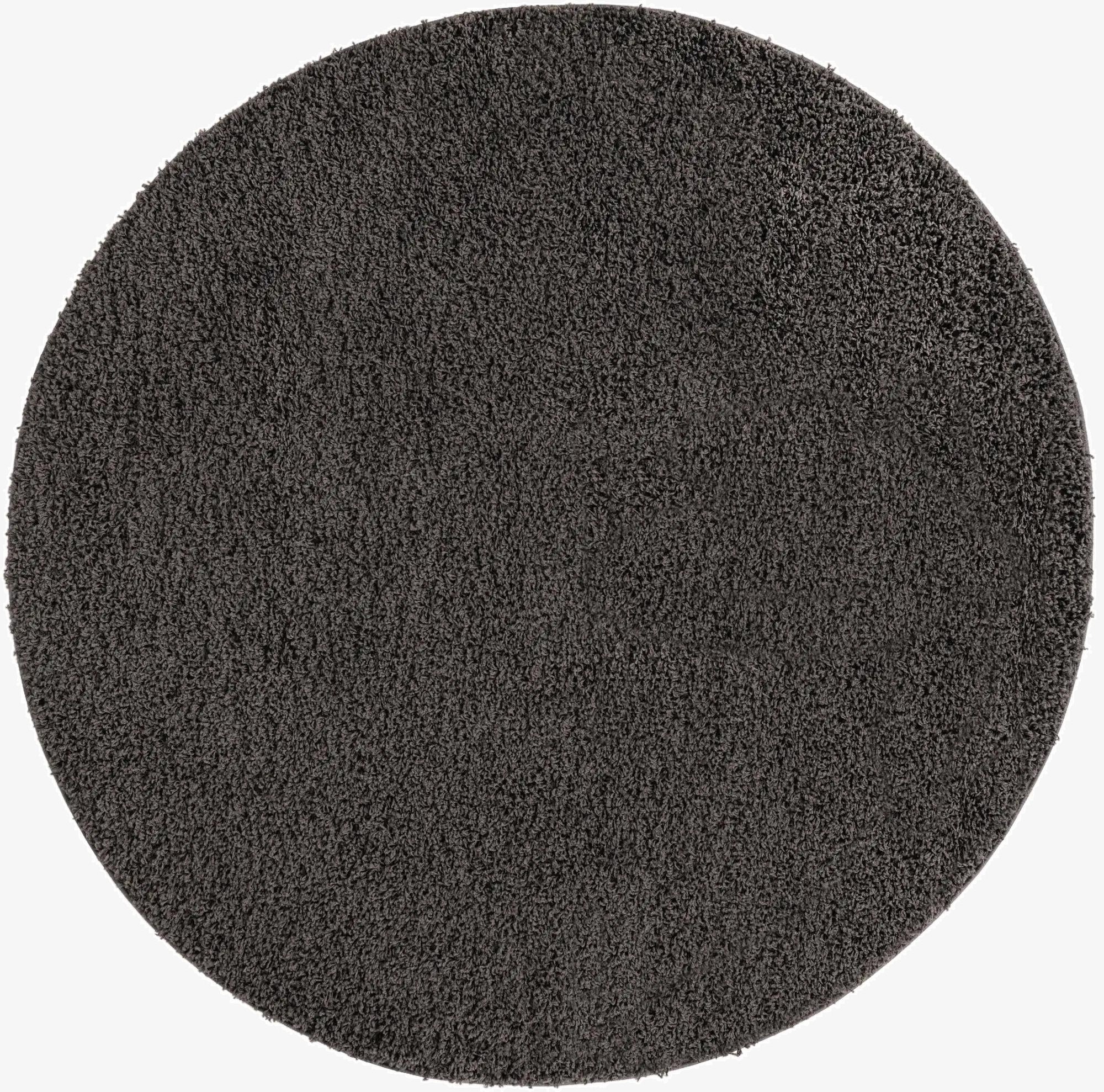 Primary image 6' x 6' Solid Shag Round Rug