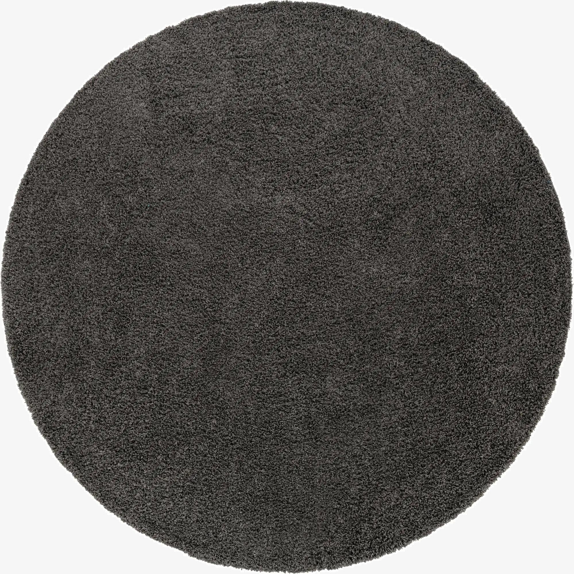 Primary image 10' x 10' Solid Shag Round Rug