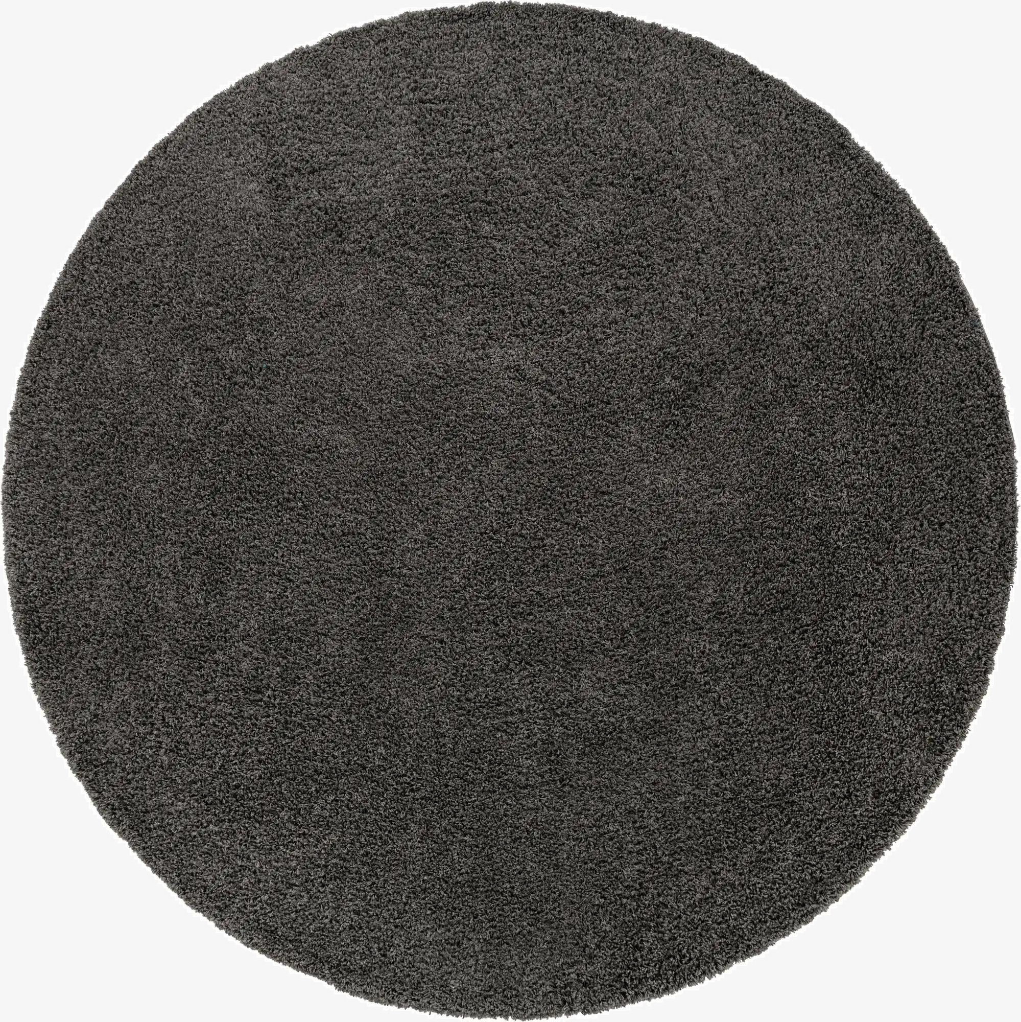 Primary image 12' x 12' Solid Shag Round Rug