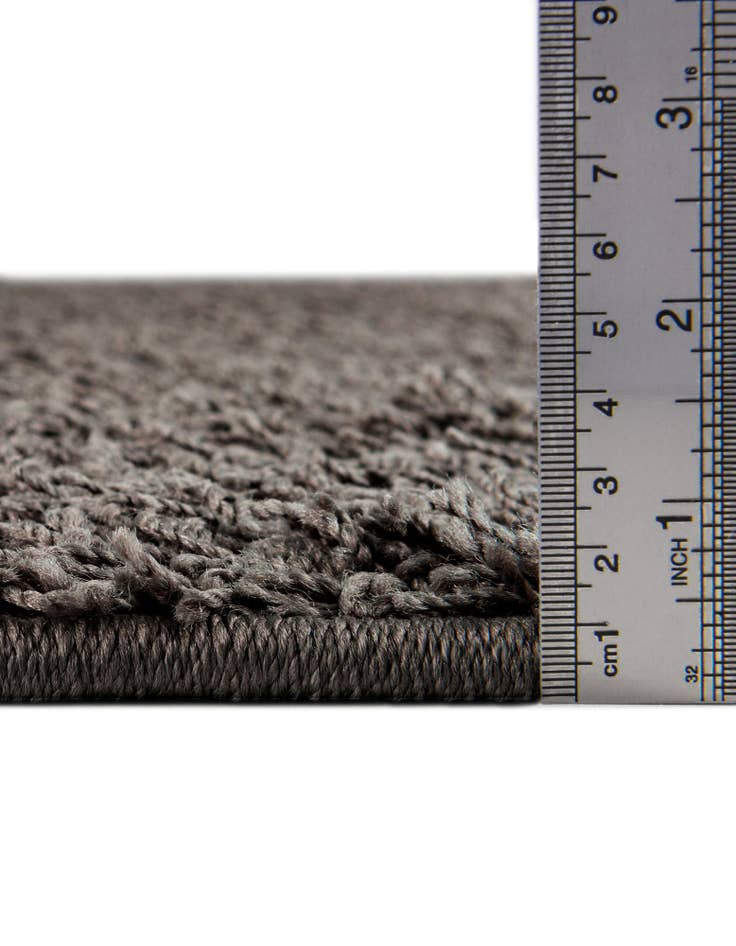 Detail image of 2' x 6' Comfort Solid Shag Runner Rug
