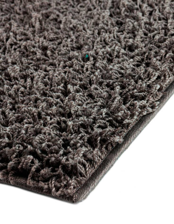 Detail image of 2' x 6' Comfort Solid Shag Runner Rug
