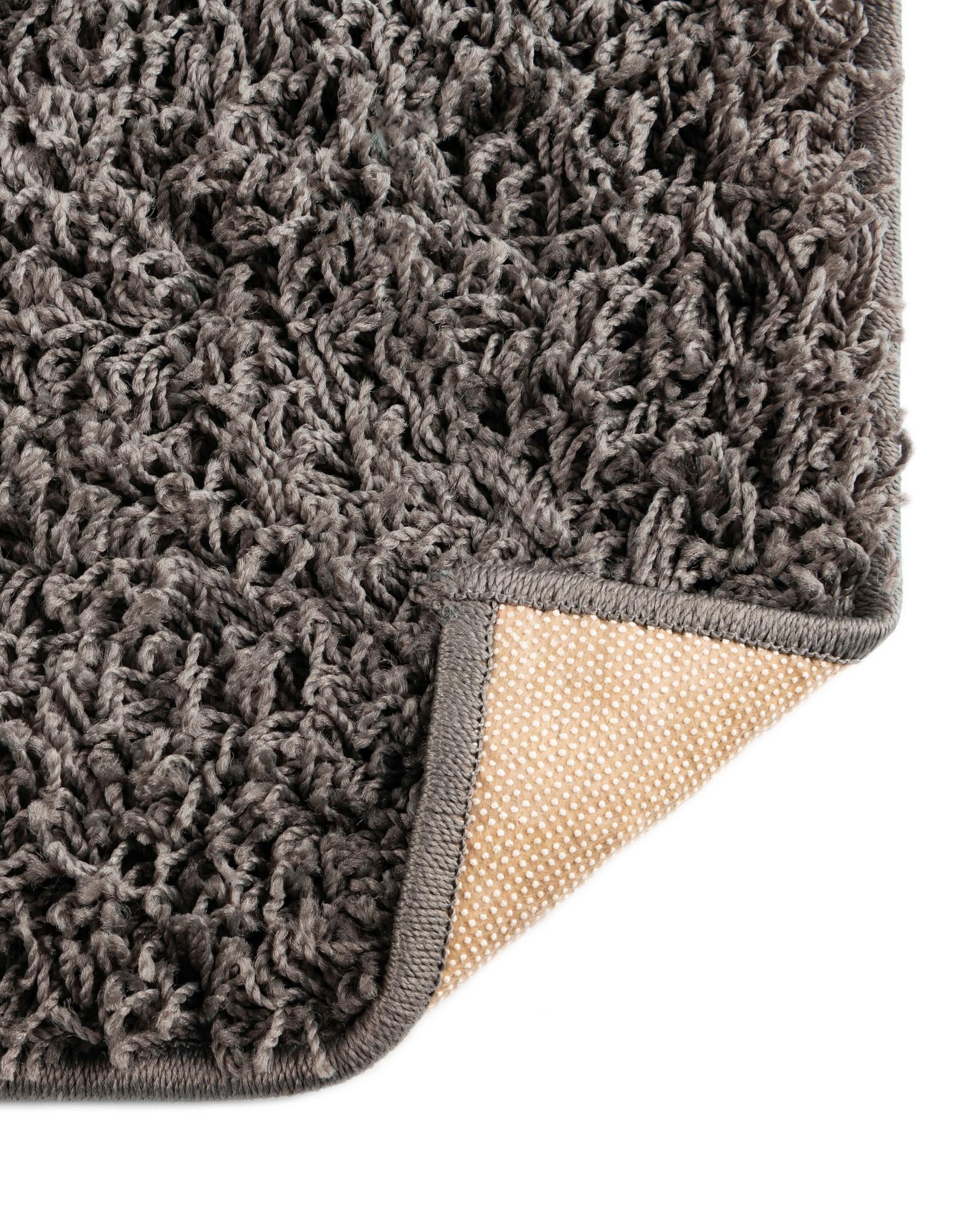 2' x 6' Comfort Solid Shag Runner Rug