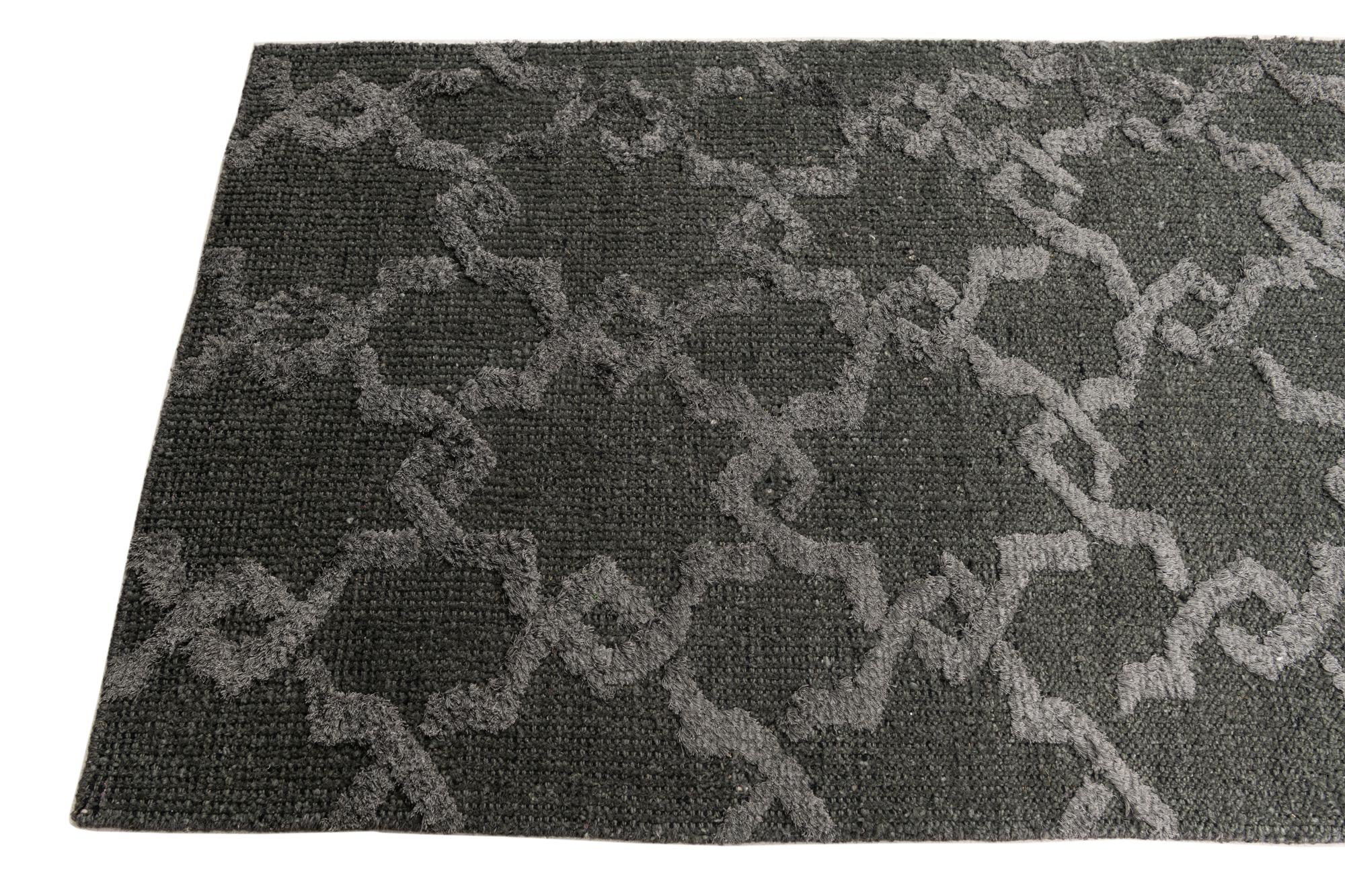 2' 9 x 8' 10 Hand Knotted Darya Runner Rug