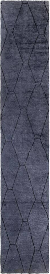 Detail image of 2' 6 x 14' 1 Hand Knotted Moroccan Wool Runner Rug