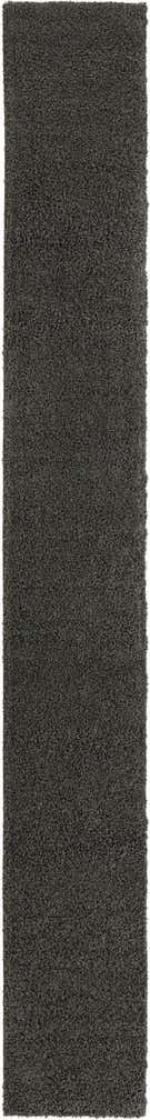 2' 7 x 19' 8 Solid Shag Runner Rug