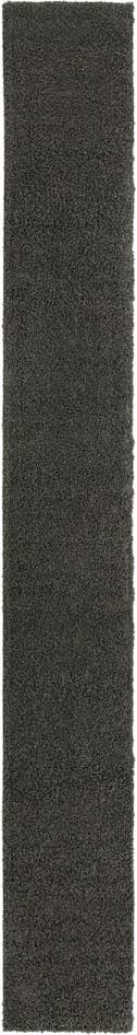 Detail image of 2' 7 x 19' 8 Solid Shag Runner Rug