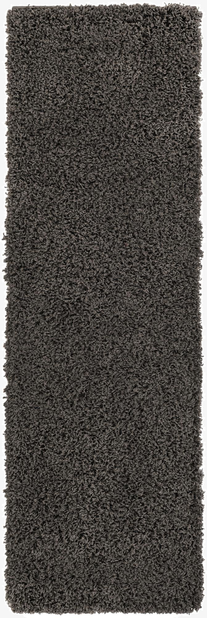 Primary image 2' x 6' 5 Solid Shag Runner Rug