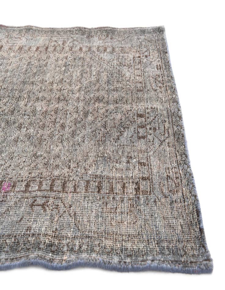 Detail image of 3' 5 x 10' 4 Hand Knotted Ultra Vintage Persian Wool Runner Rug