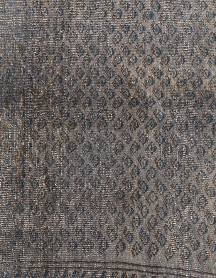 Detail image of 3' 7 x 10' 8  Hand Knotted Ultra Vintage Persian Wool Runner Rug