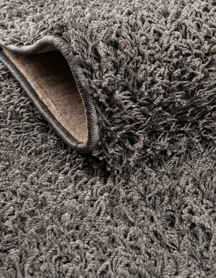 Detail image of 9' 10 x 9' 10 Comfort Solid Shag Square Rug