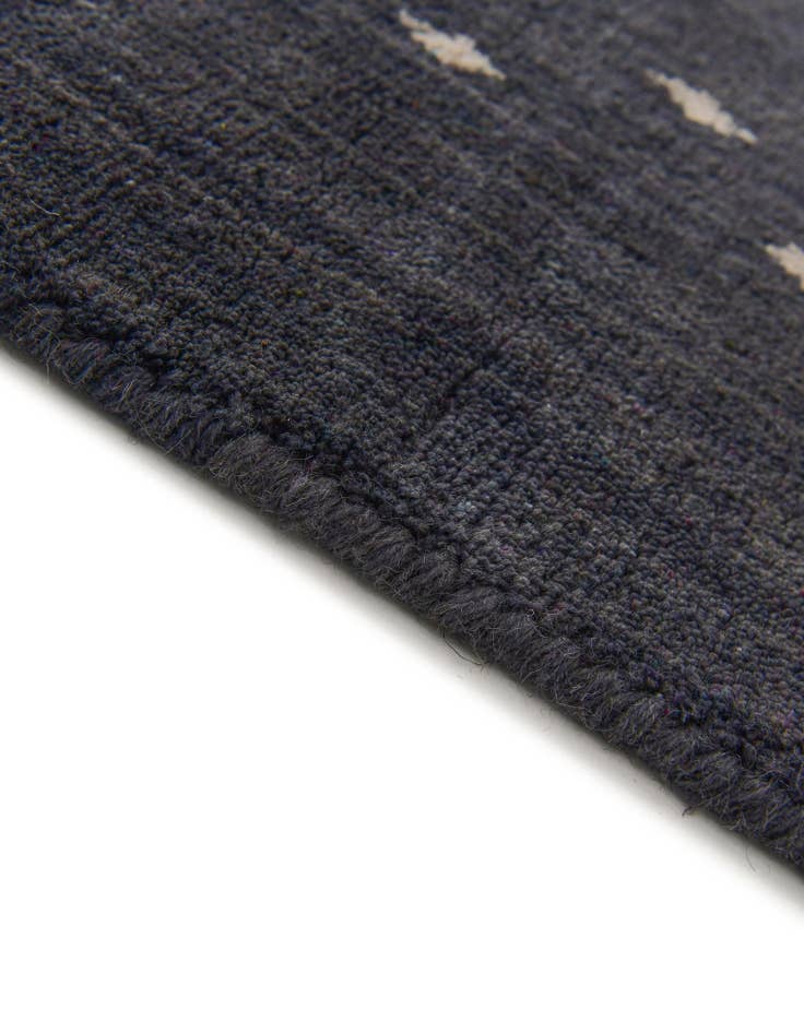 Detail image of 9' 8 x 10' 1 Hand Knotted Gabbeh Wool Square Rug