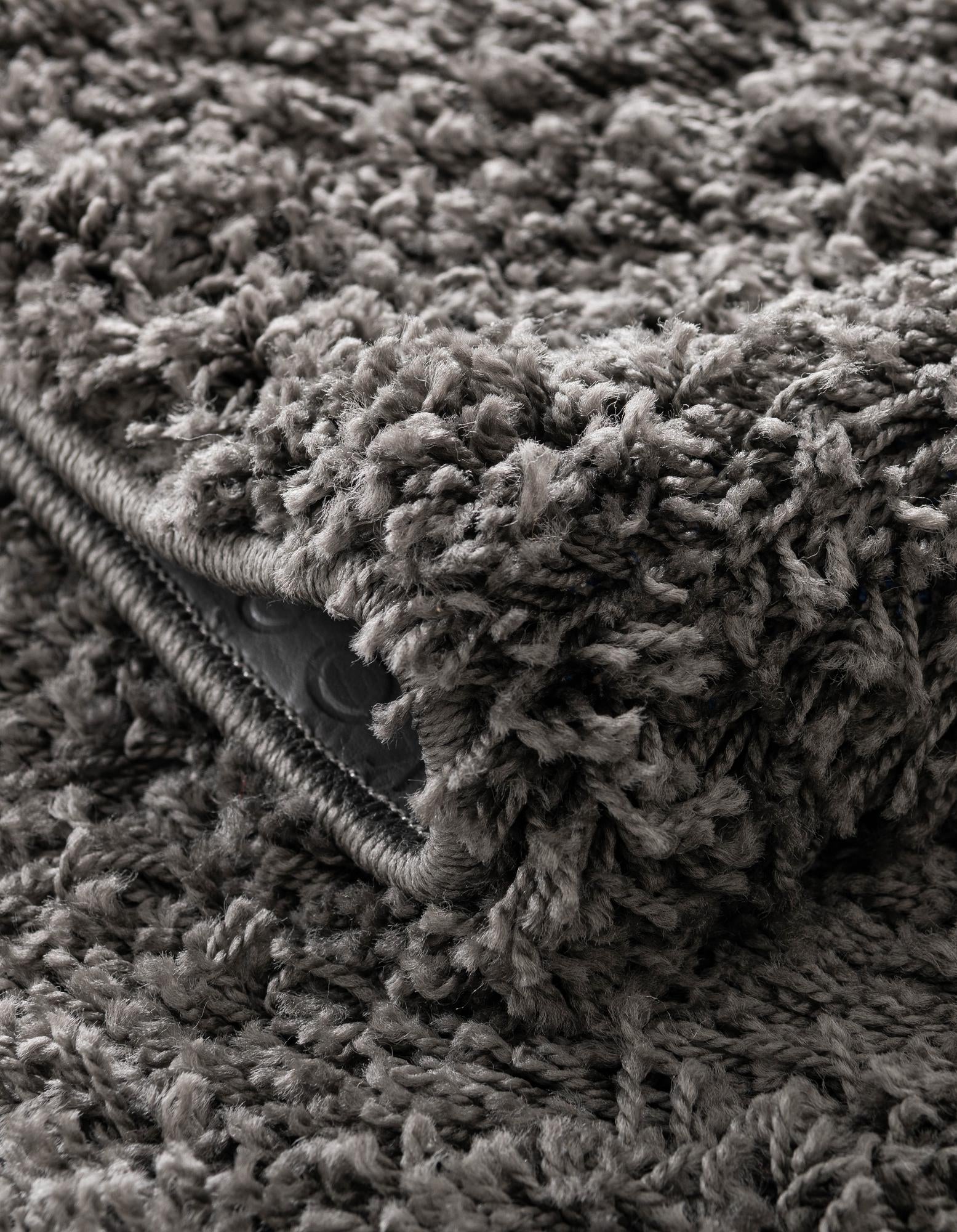 7' 10 x 7' 10 Solid Shag Square Rug