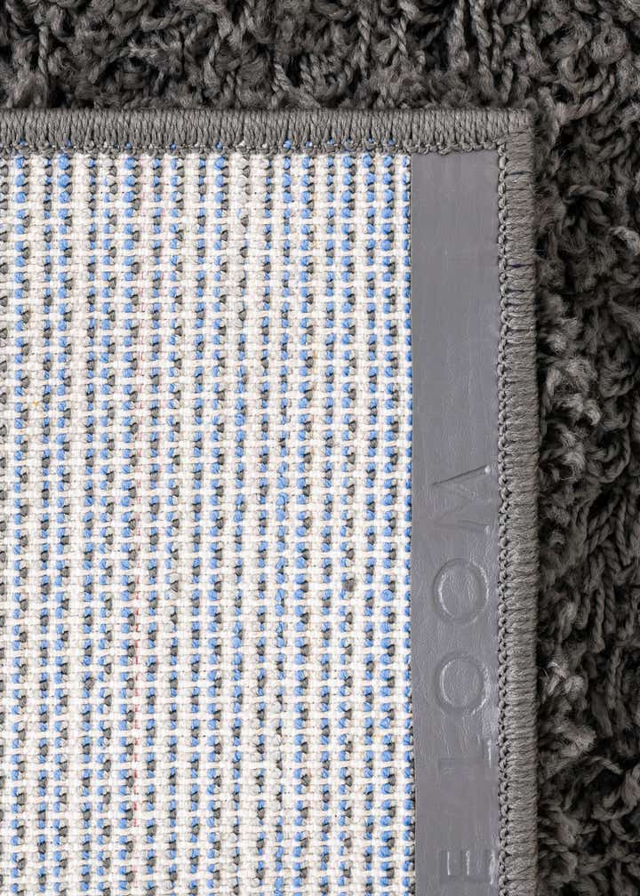 5' 3 x 5' 3 Solid Shag Square Rug