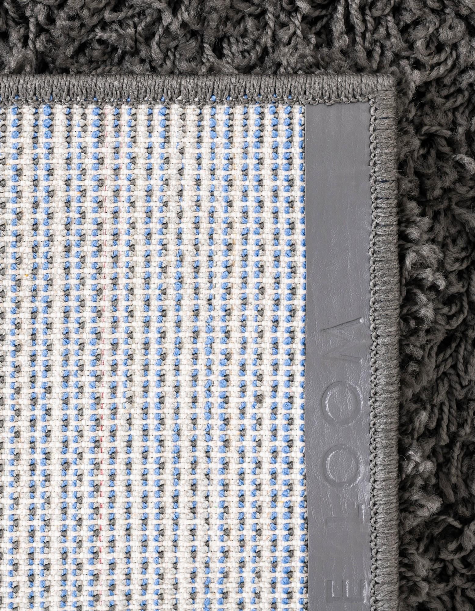 7' 10 x 7' 10 Solid Shag Square Rug
