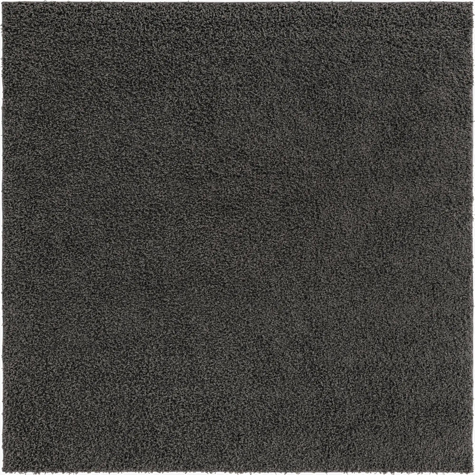Primary image 7' 10 x 7' 10 Solid Shag Square Rug