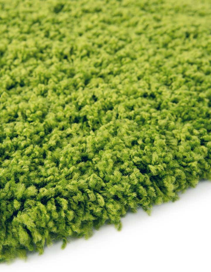 7' 10 x 10' Solid Shag Oval Rug