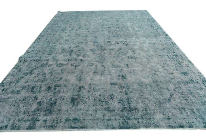 9' 10 x 13' 7 Hand Knotted Ultra Vintage Persian Wool Rug