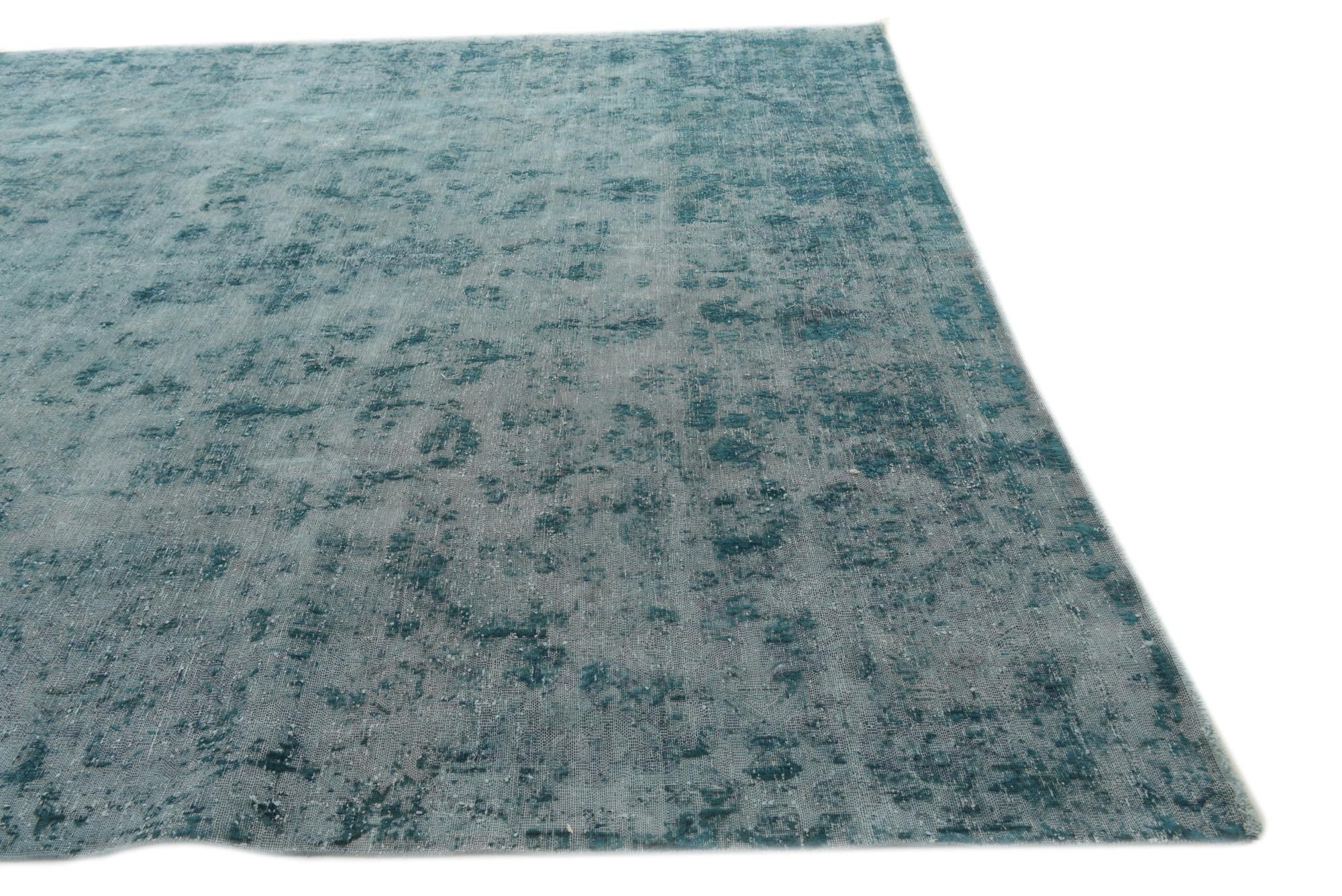 9' 10 x 13' 7 Hand Knotted Ultra Vintage Persian Wool Rug