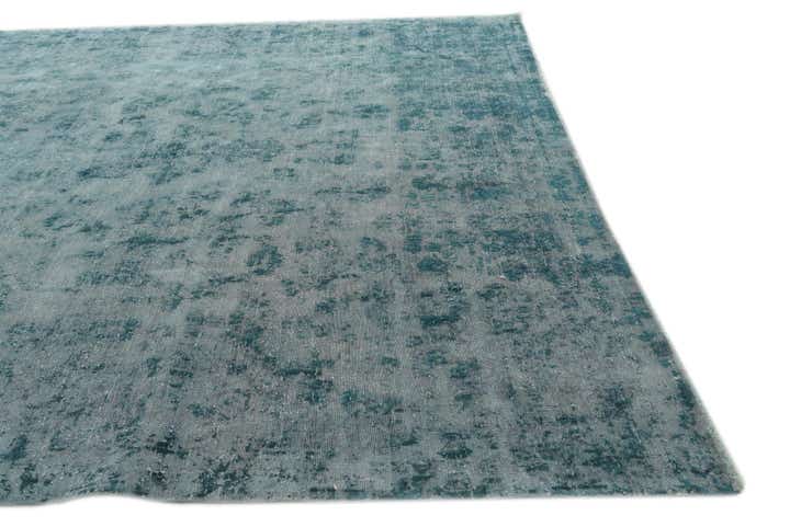 9' 10 x 13' 7 Hand Knotted Ultra Vintage Persian Wool Rug