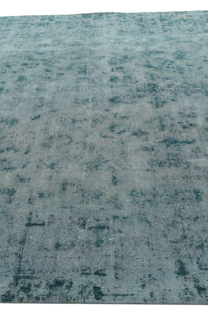 9' 10 x 13' 7 Hand Knotted Ultra Vintage Persian Wool Rug