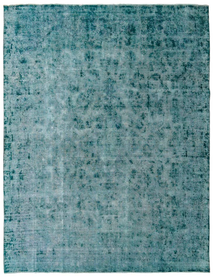 Detail image of 9' 10 x 13' 7 Hand Knotted Ultra Vintage Persian Wool Rug
