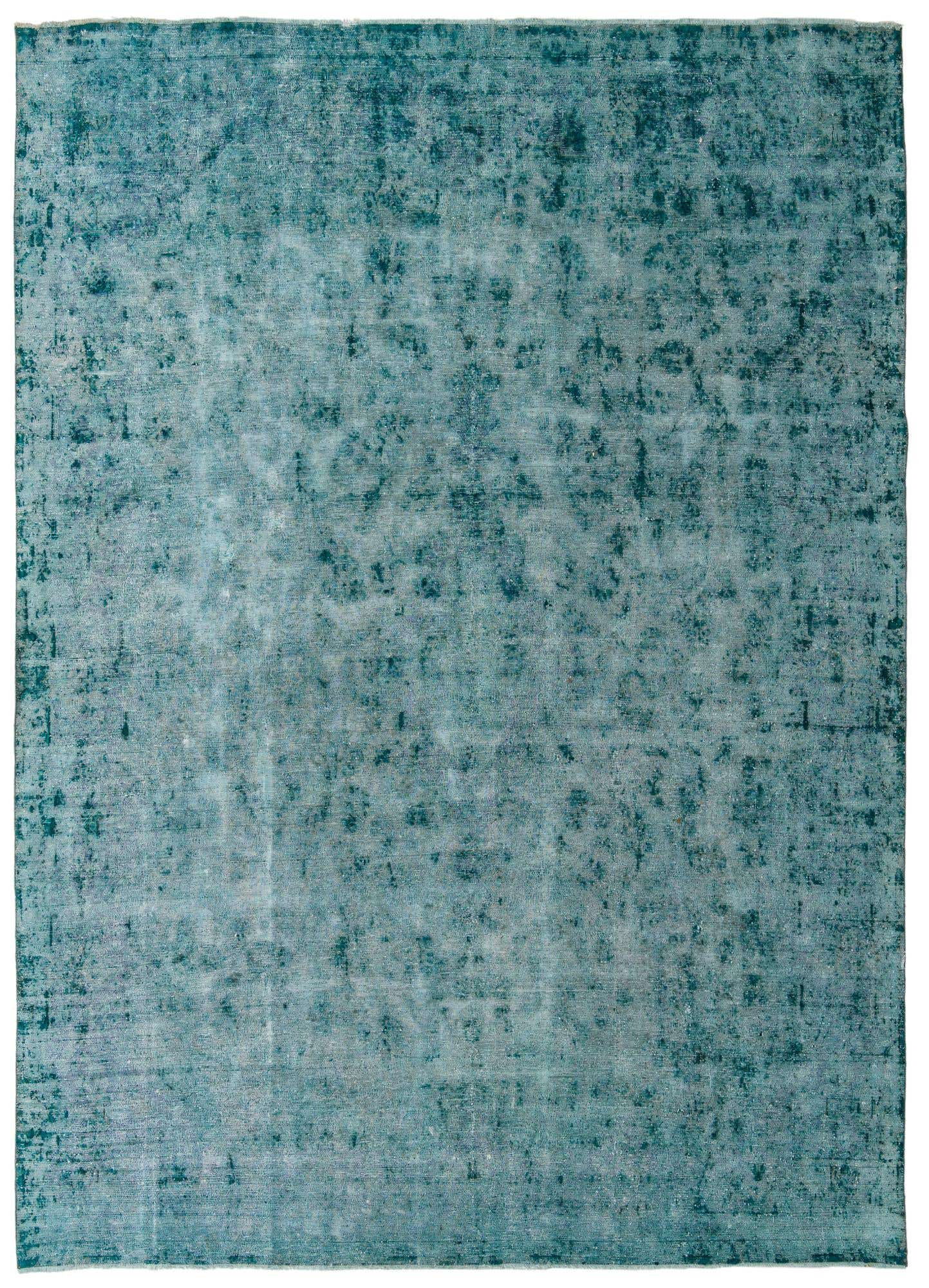 9' 10 x 13' 7 Hand Knotted Ultra Vintage Persian Wool Rug