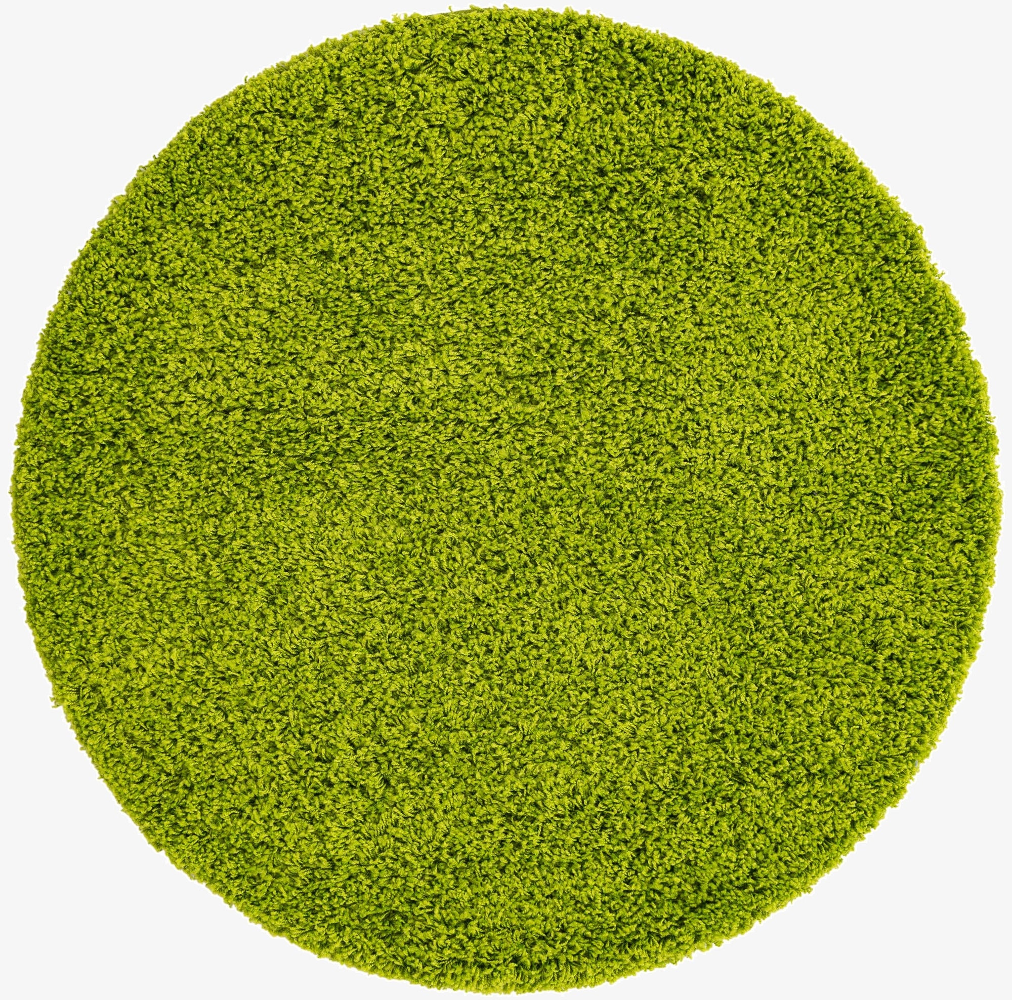 Primary image 4' x 4' Solid Shag Round Rug