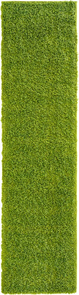 Detail image of 2' x 8' Solid Shag Runner Rug