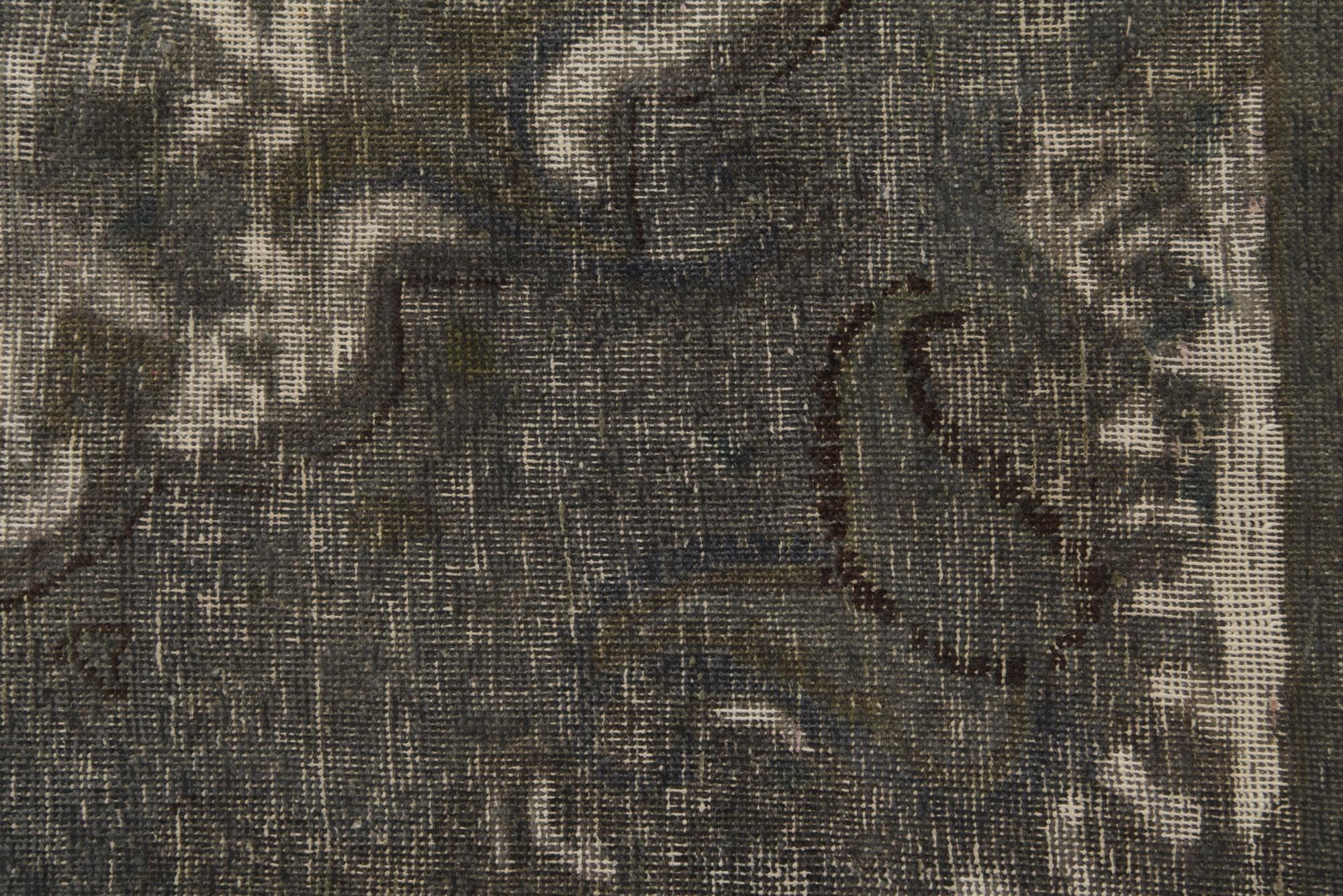 9' 3 x 12' Hand Knotted Ultra Vintage Persian Wool Rug