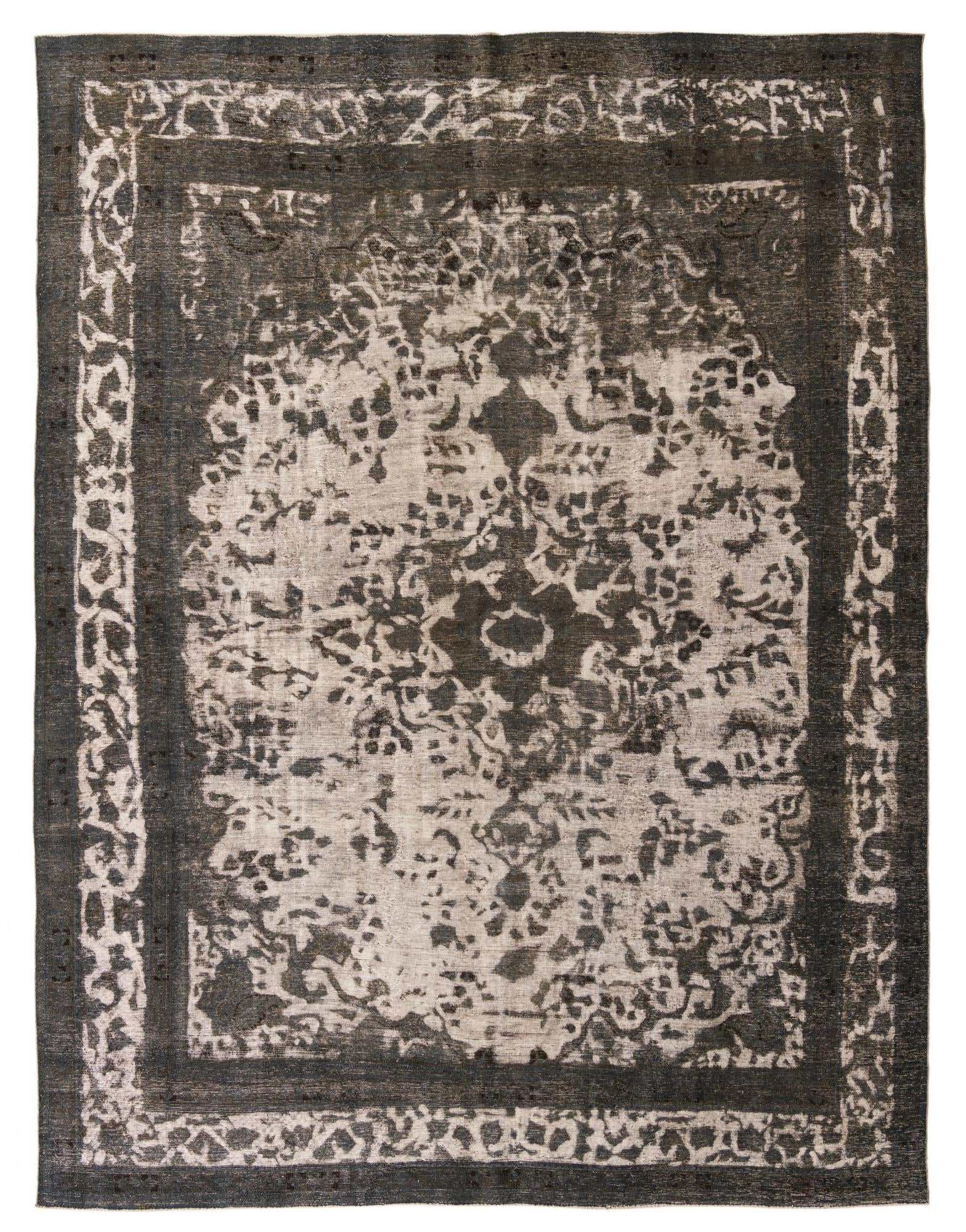 9' 3 x 12' Hand Knotted Ultra Vintage Persian Wool Rug