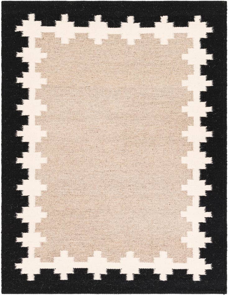 Detail image of 3' 1 x 5' 1 Hand Woven Kilim Wool Rug