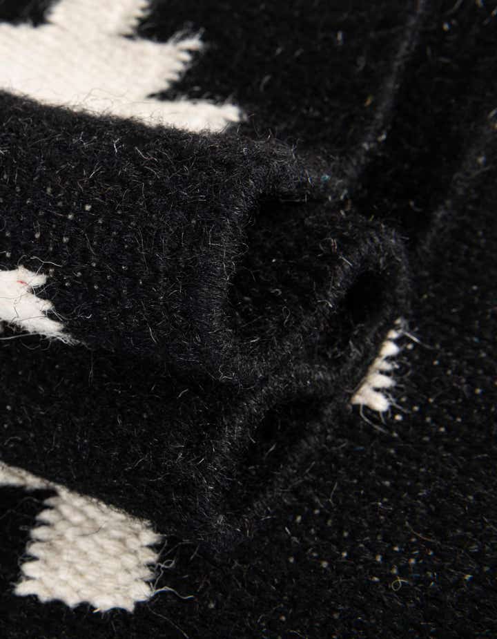4' 1 x 6' 1 Hand Woven Kilim Wool Rug