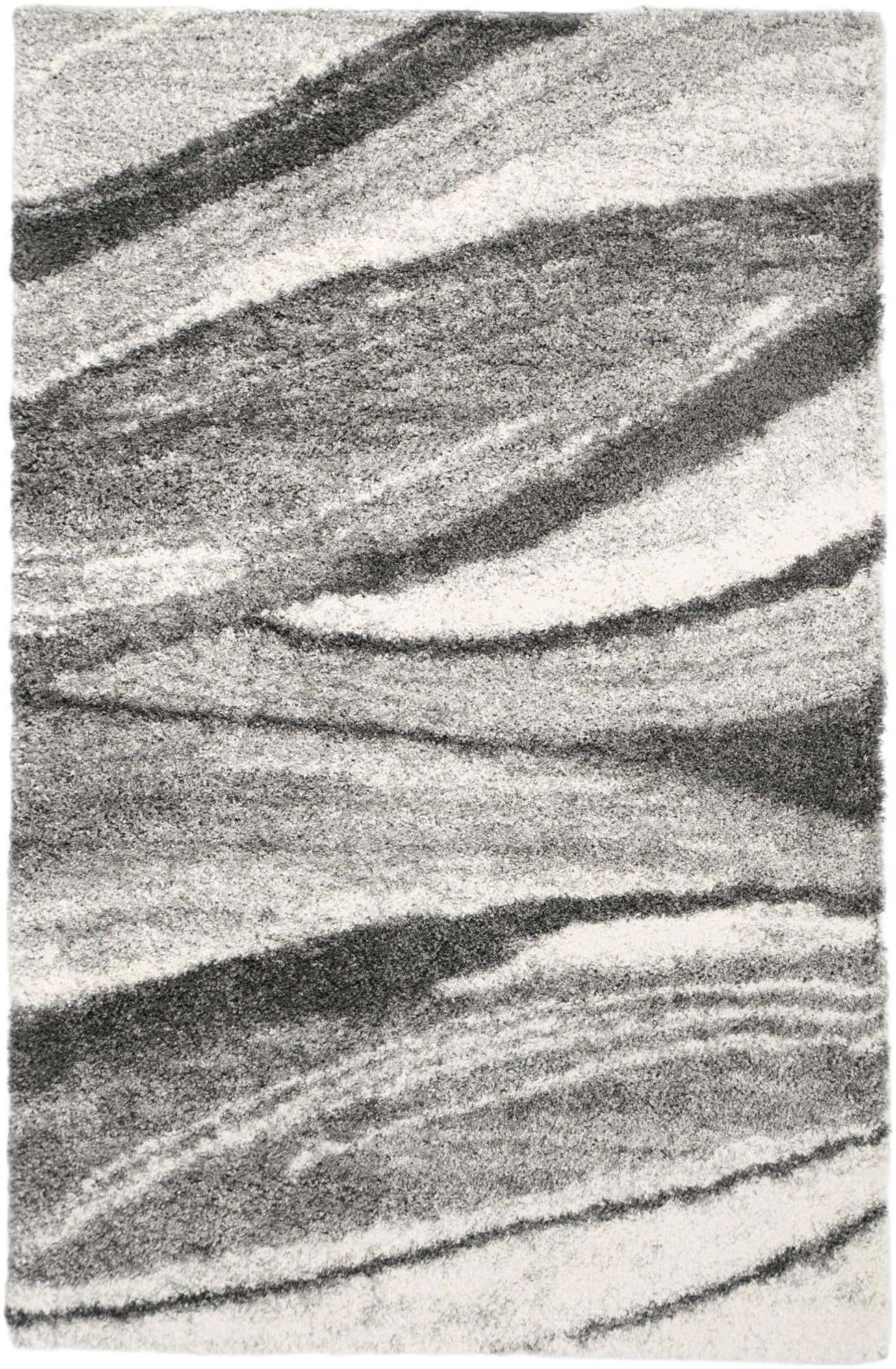 5' 3 x 8' Soft Touch Shag Rug
