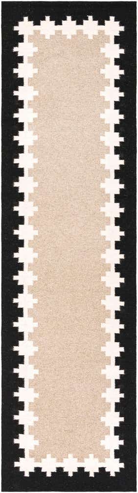 2' 7 x 10' Hand Woven Kilim Wool Runner Rug