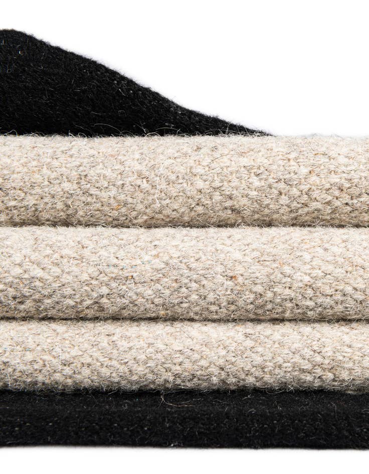 Detail image of 2' x 8'  Hand Woven Kilim Wool Runner Rug