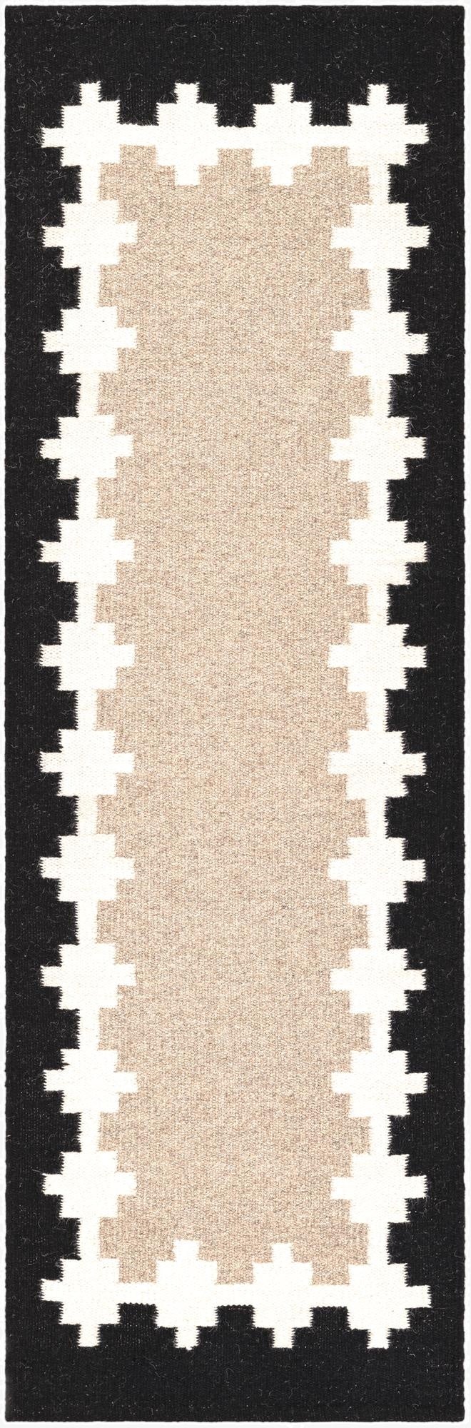 2' x 6' 1  Hand Woven Kilim Wool Runner Rug