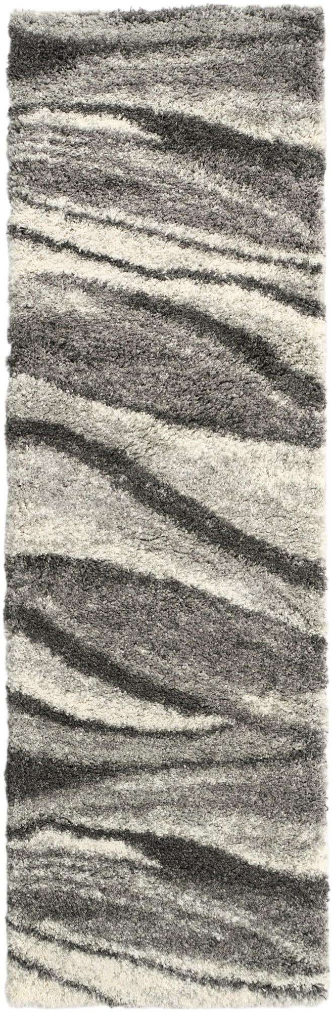 2' 7 x 8' Soft Touch Shag Runner Rug
