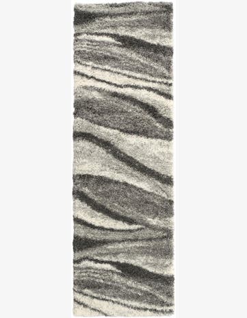 2' 7 x 8' Soft Touch Shag Runner Rug