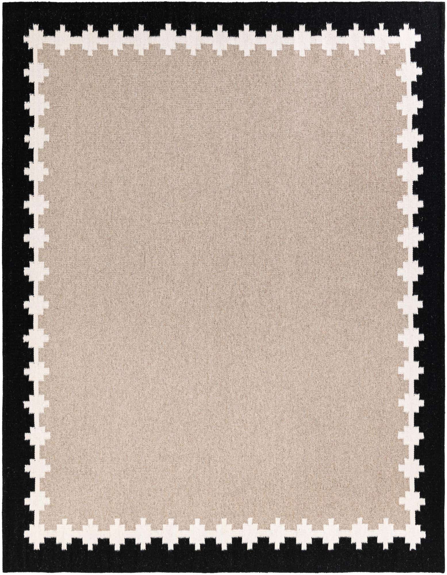 7' 10 x 7' 10 Hand Woven Kilim Wool Square Rug