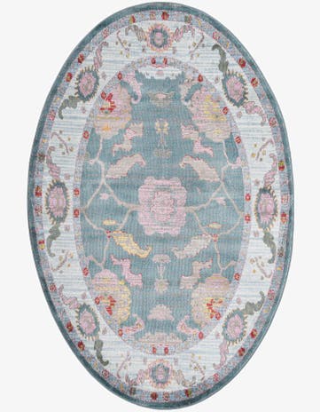 5' 5 x 8' Paragon Oval Rug