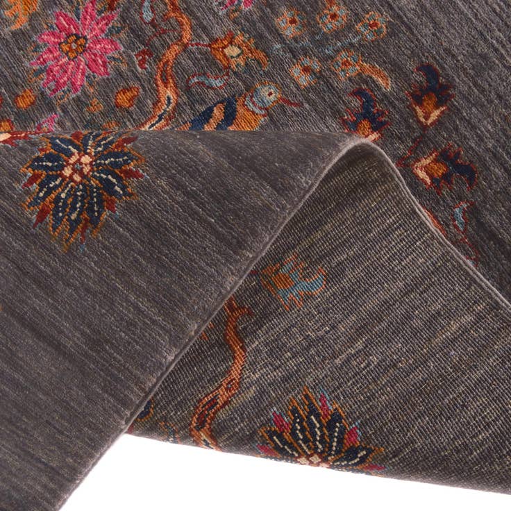 Detail image of 4' 1 x 6' 3 Hand Knotted Ariana Ziegler Rug