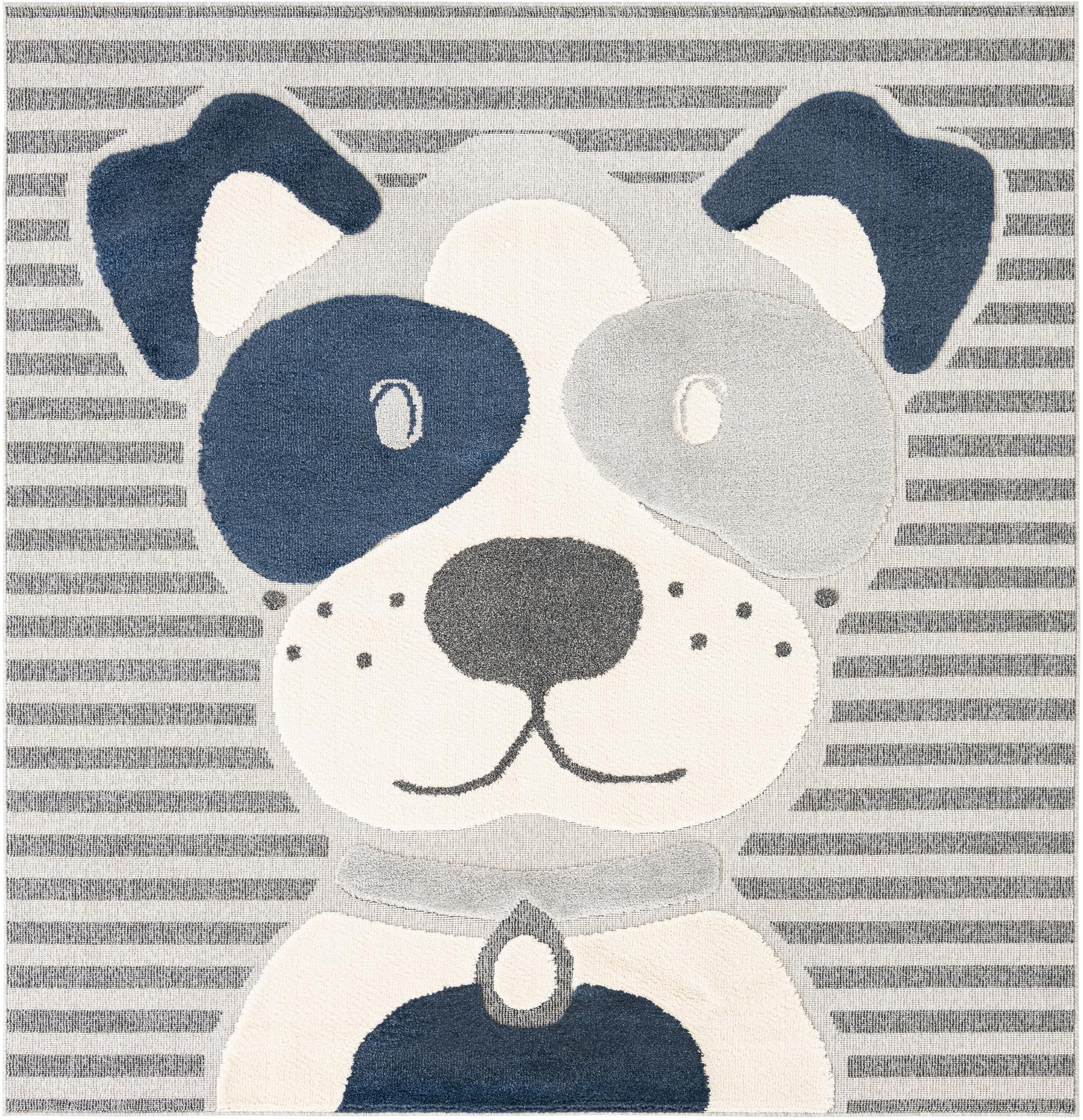 7' 10 x 7' 10 Whimsy Kids Square Rug