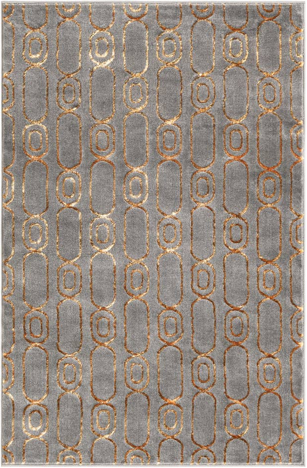 Detail image of 4' x 6' Vogue Geo Rug