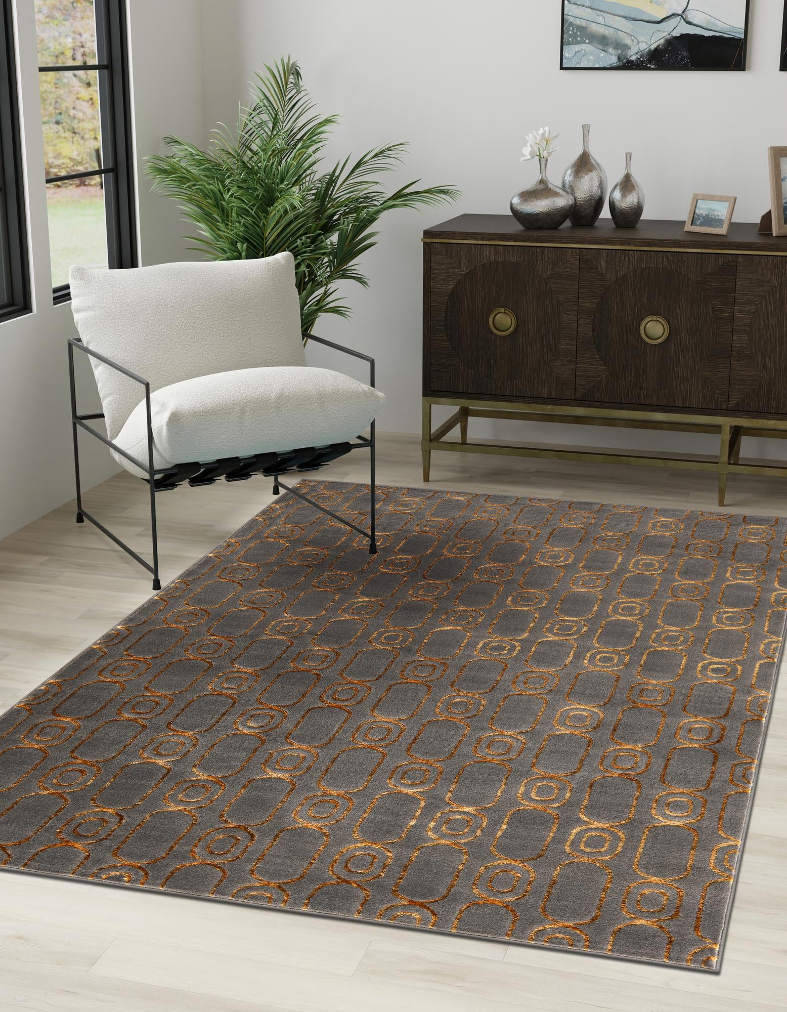 Rug Gray and Gold Swatch link