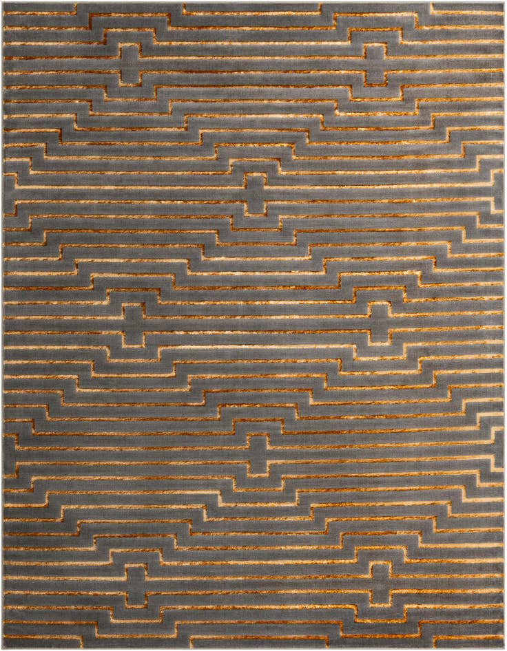 Detail image of 10' x 13' Vogue Geo Rug