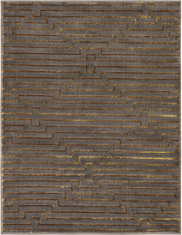 Detail image of 4' x 6' Vogue Geo Rug