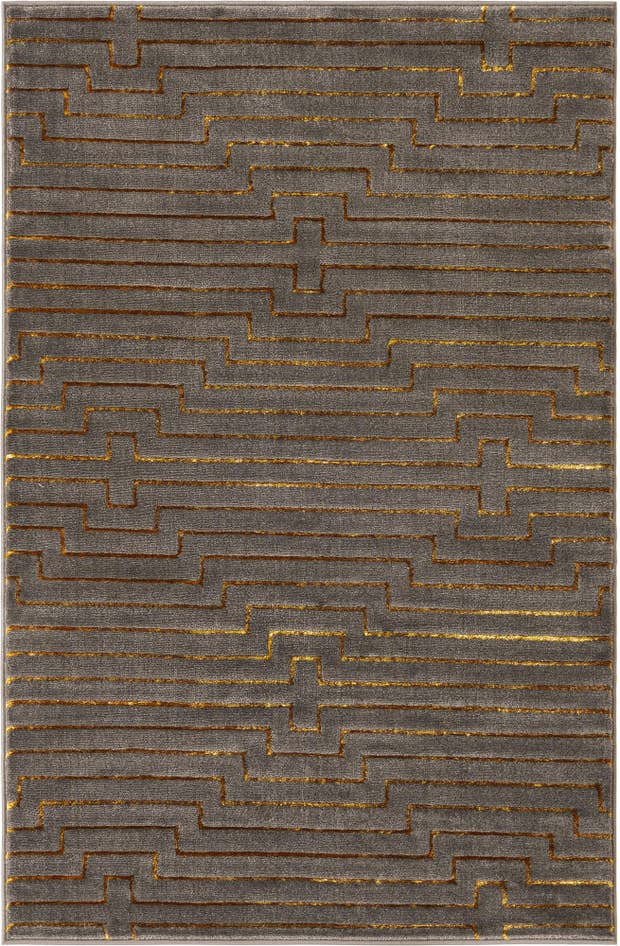 Detail image of 4' x 6' Vogue Geo Rug