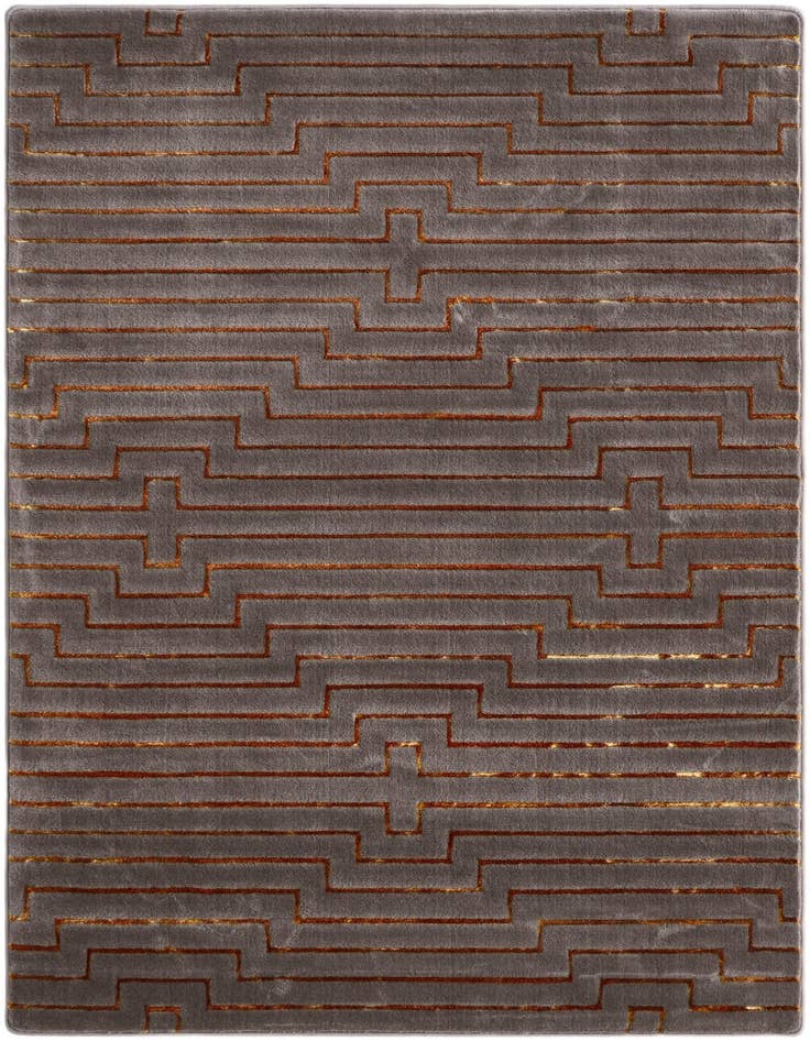 Detail image of 5' 3 x 7' Vogue Geo Rug